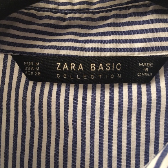 Cropped Zara Button-Down - Picture 4 of 6